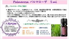 Palmarosa　パルマローザ